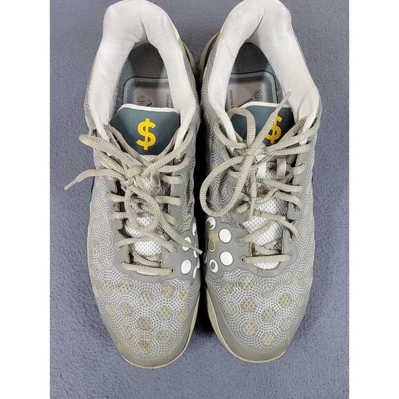 adidas Other - Adidas Barricade Wall Pack 2015 Shoes Mens Size 14.5 Gray Gold Tennis B23027